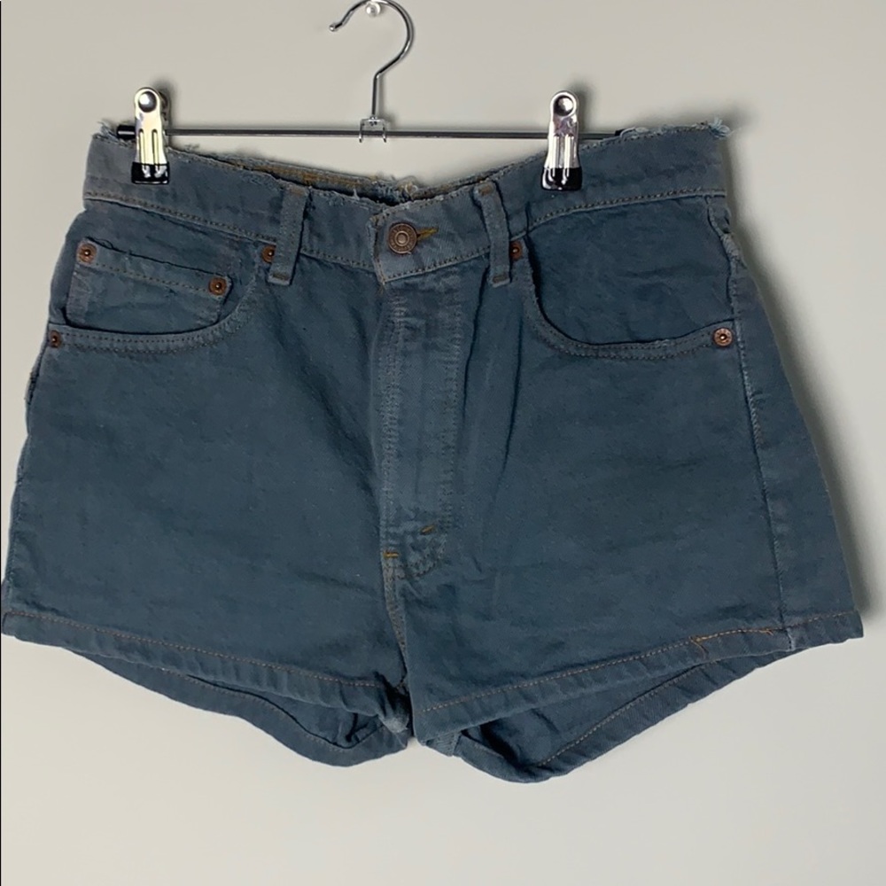 Vintage Levi’s High waisted Distressed Shorts